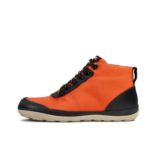 CAMPER Peu Ankle Boots Men Orange