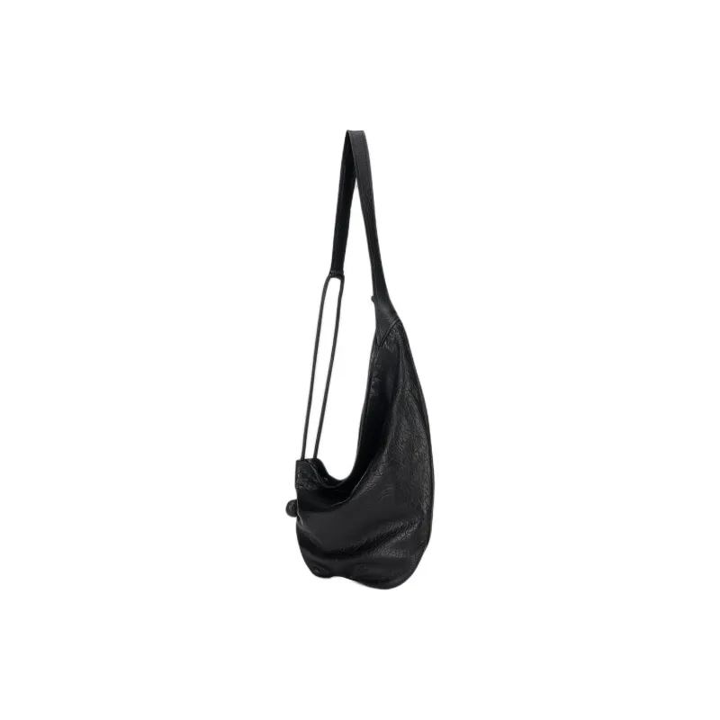 MARNI Sheepskin Shoulder Bag Small Size Women's Black-1