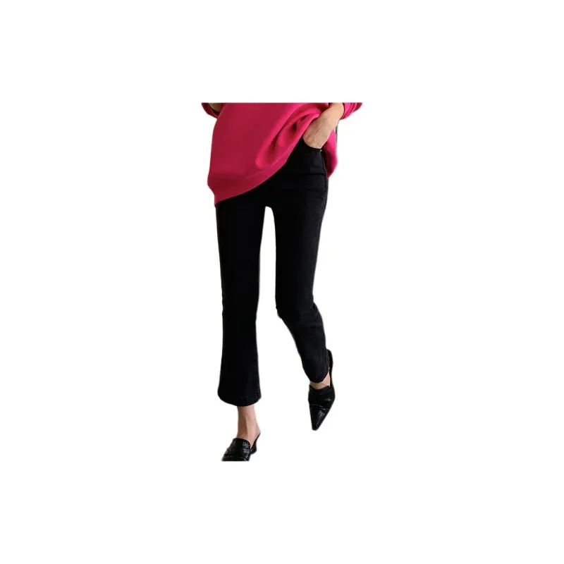 NANING9 Casual Pants Women's Black-1