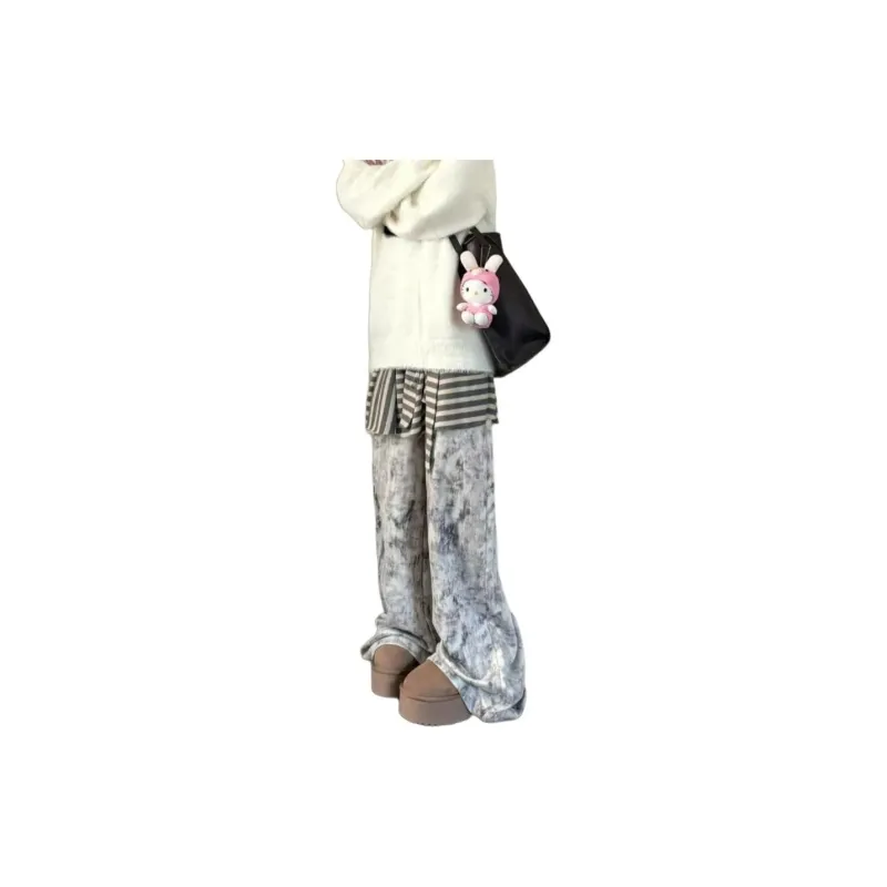 Concubine Zhu Jeans Women's Print Tie Dye-7