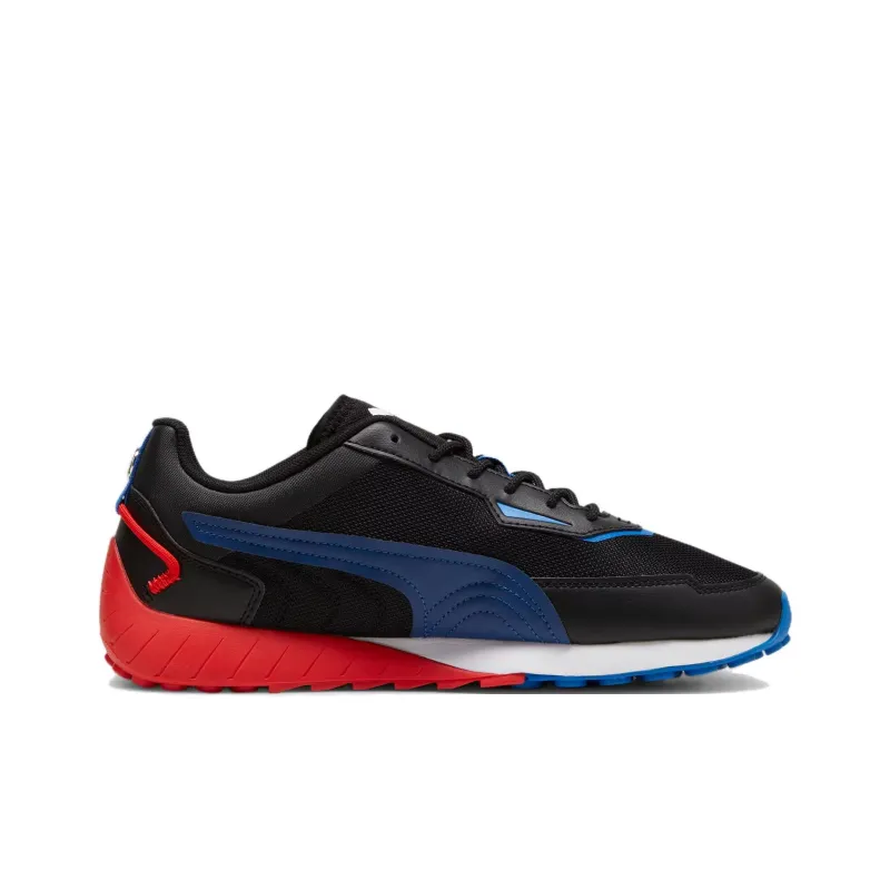 PUMA Anti Slip Wear Resistant Low Top Casual Shoes Unisex Black Red-1