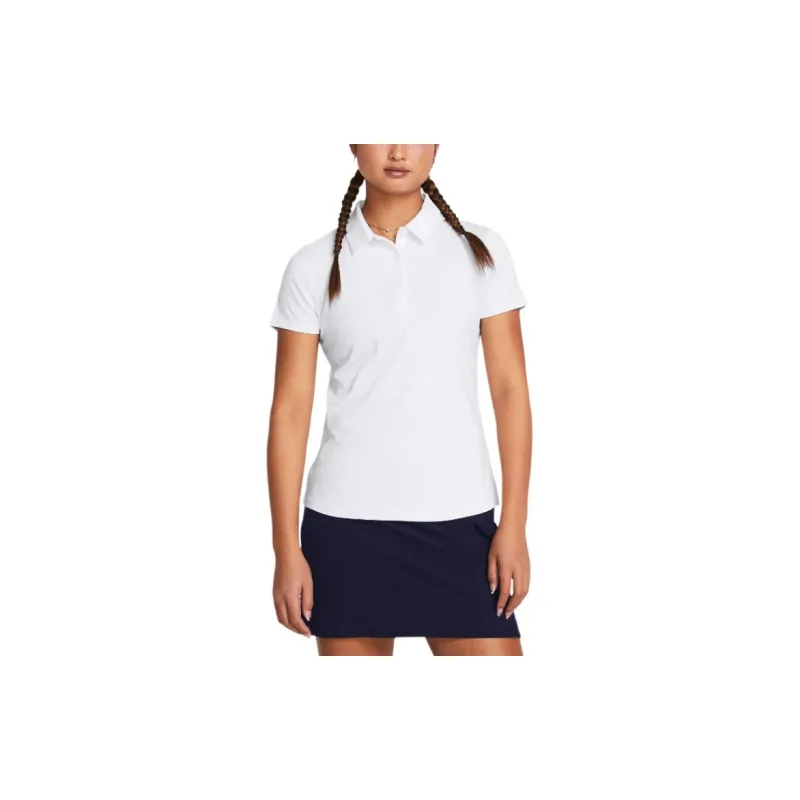 Under Armour Polo Shirt Women's White-3