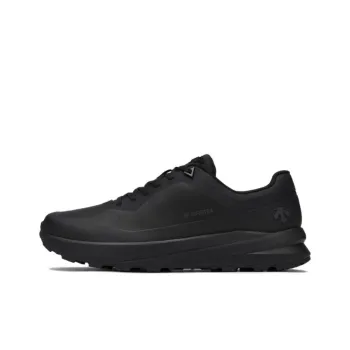 DESCENTE Slip Resistant, Abrasion Resistant, Breathable Low Top Casual Shoes Unisex Black