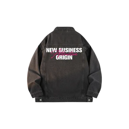 New Business Origin Denim Jackets Unisex