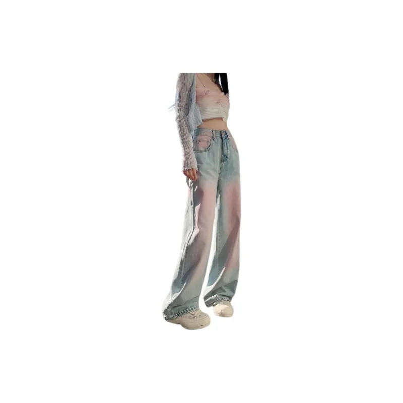 MEIQIER Jeans Women's Light Blue-5