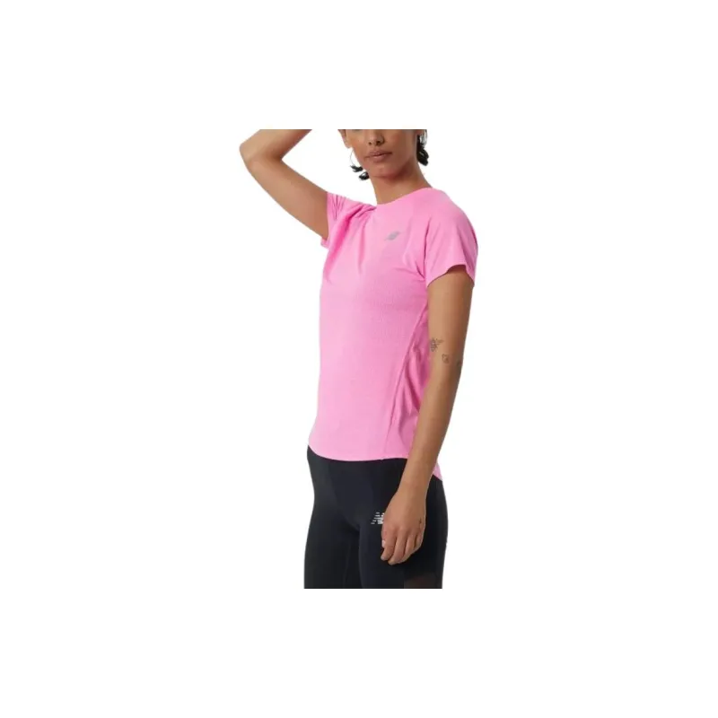New Balance T Shirts Women's Pink-3