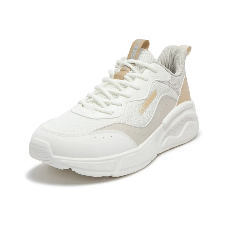 361° Shock Absorbers With Slip Resistant Features Low Top Casual Shoes Men's White Yellow-2