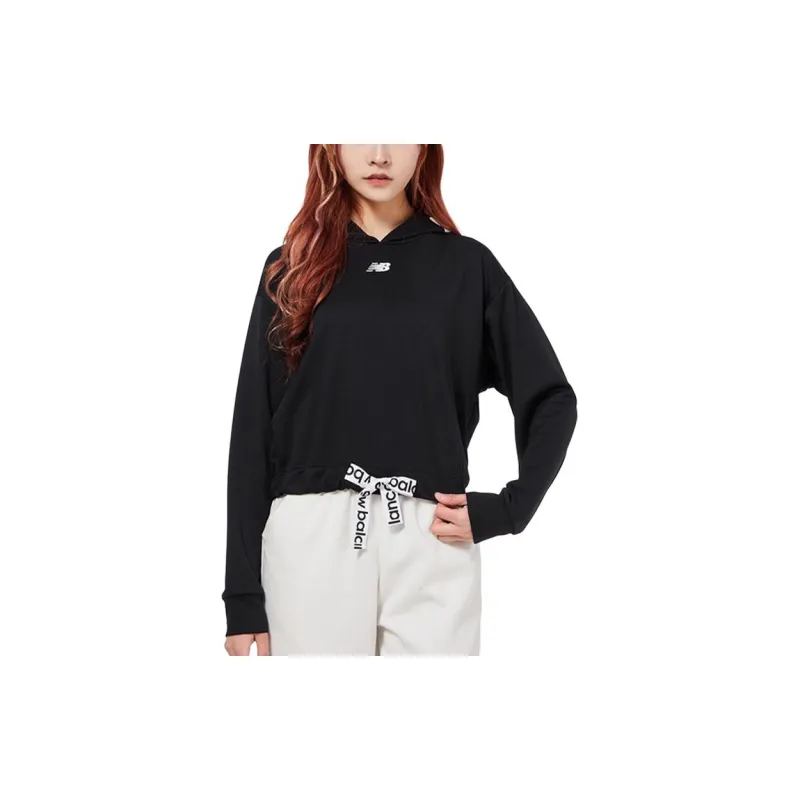 New Balance Relentless Sweatshirts Women's Black-2