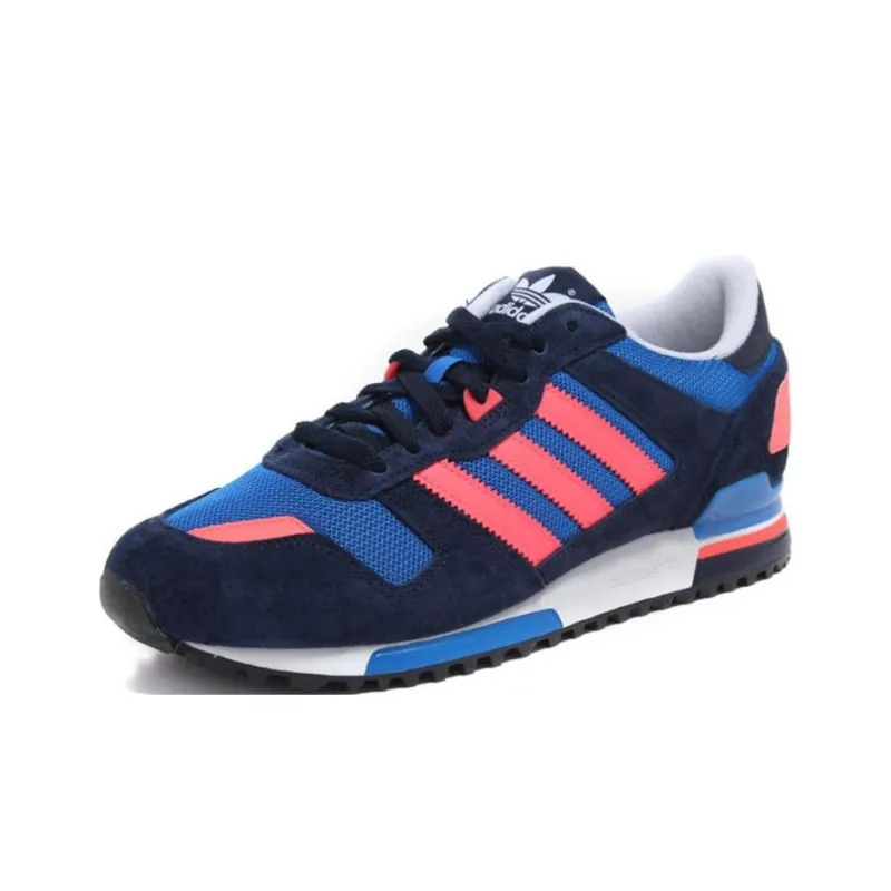 Adidas Originals ZX 700 Anti Slip Wear Resistant Low Top Casual Shoes Unisex Black Pink-1