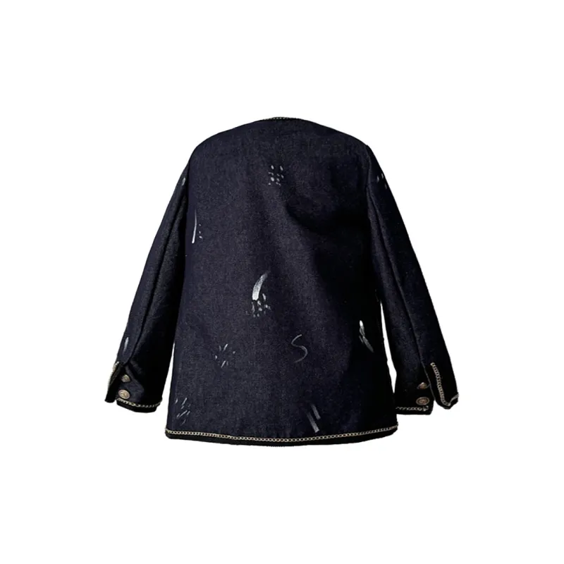 Incolore Jackets & Coats Women's Navy Blue-1