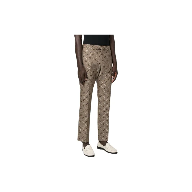 GUCCI Maxi Horsebit motif Tailored Trousers-4