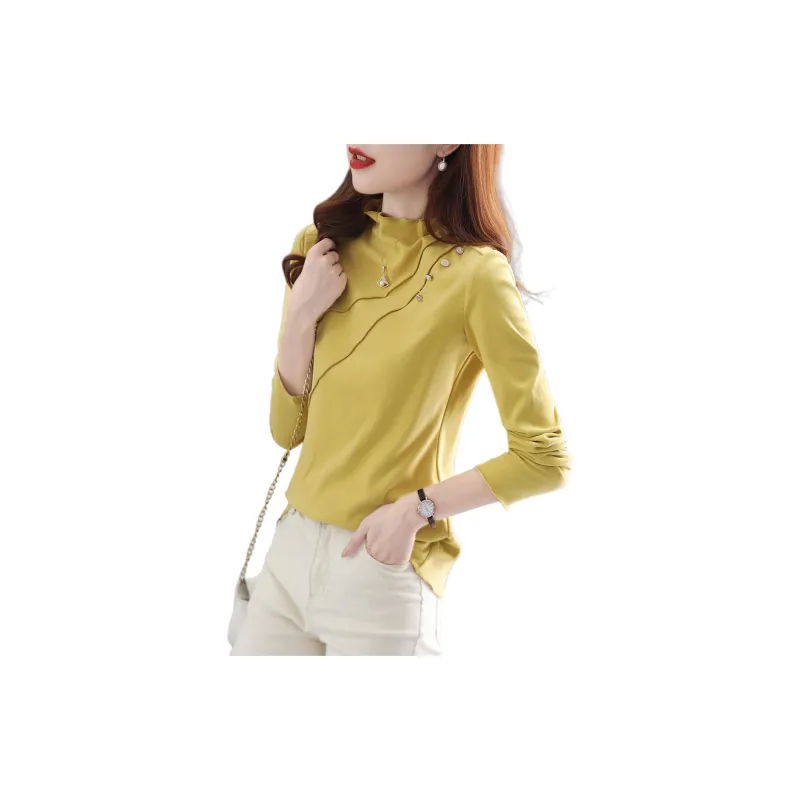 Mo Han Yi Mei T Shirt Women's Lemon-2