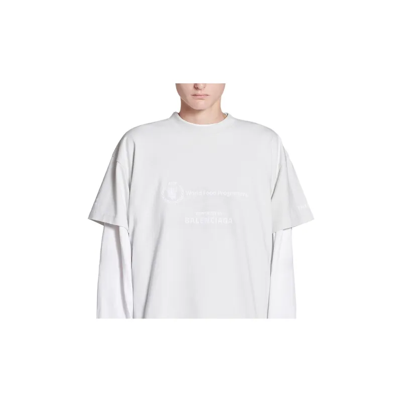 Balenciaga x WFP T Shirt Women's White Regular Fit-5