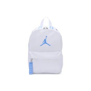 Jordan Polyester Backpack Small Size Unisex Blue & White