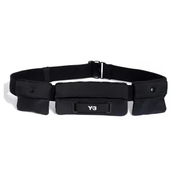 Y 3 Polyamide Fanny Pack Small Size Unisex Black