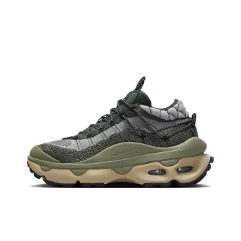 Nike Air Max Flyknit Venture Vintage Green Light Army Khaki Metallic Silver Women's