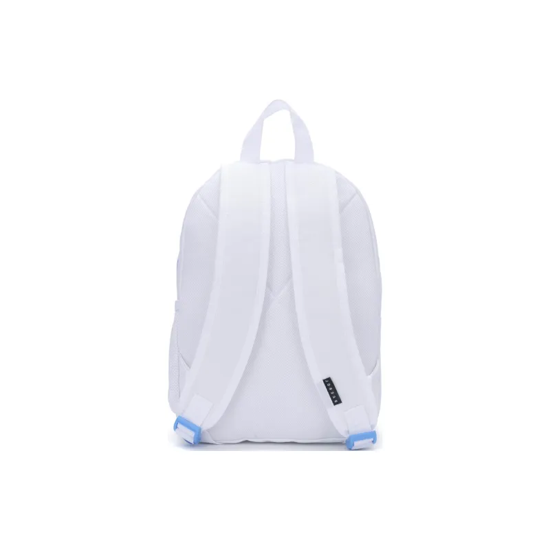 Jordan Polyester Backpack Small Size Unisex Blue & White-2