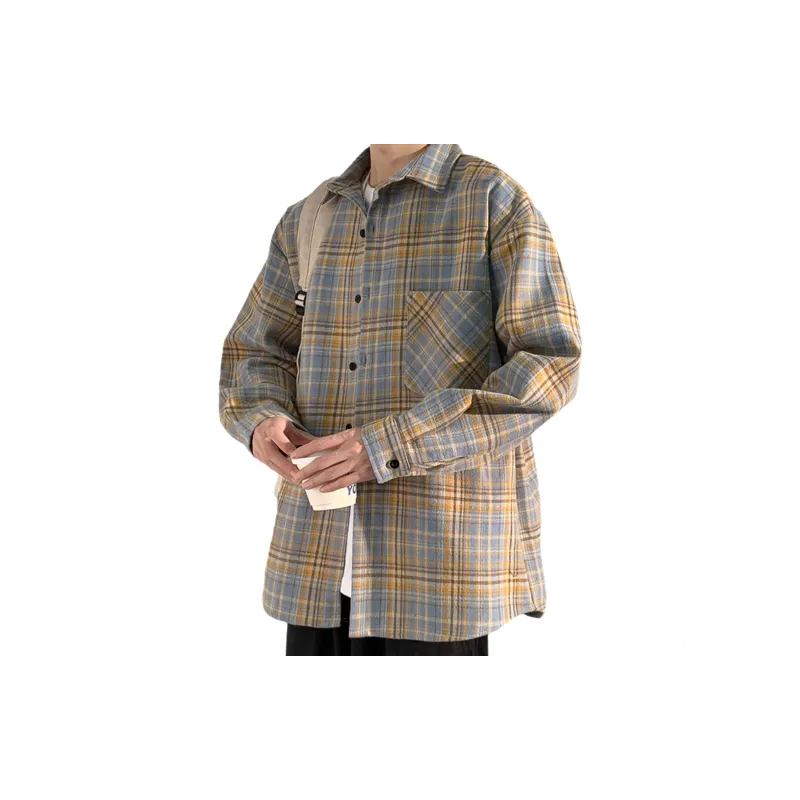 M MAICCO Shirts Unisex Yellow-16