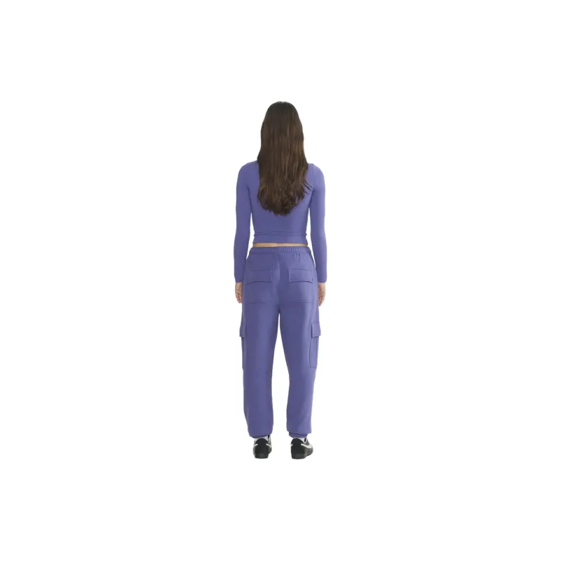 ARITZIA Sweatfleece Cozy Fleece Mega CargoTM Jogger Knitted Sports Pants Women's Nightshade Blue/cheese Blue-3