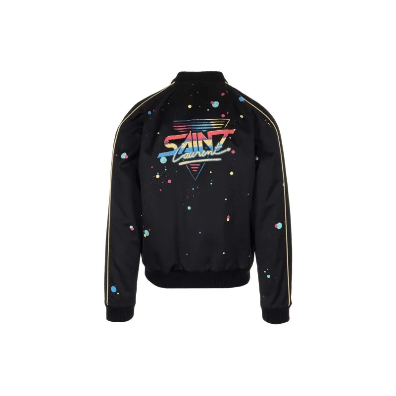 SAINT LAURENT SS23 Jackets Coats Men's Black-1