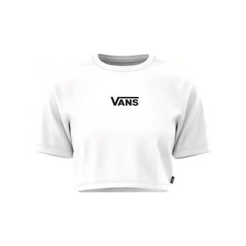 Vans Flying V Crew T-Shirts Women's White