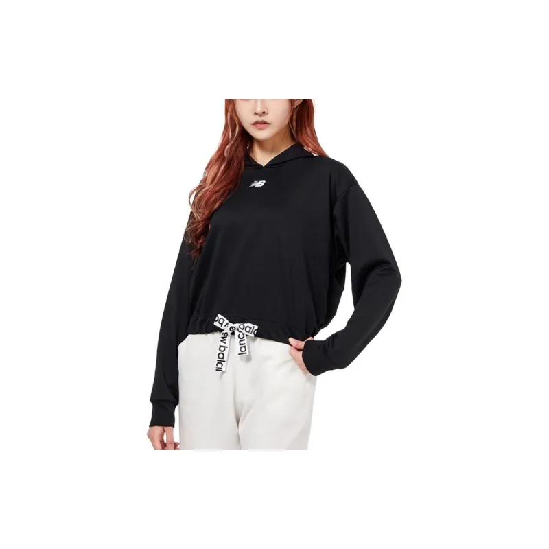 New Balance Relentless Sweatshirts Women's Black-3