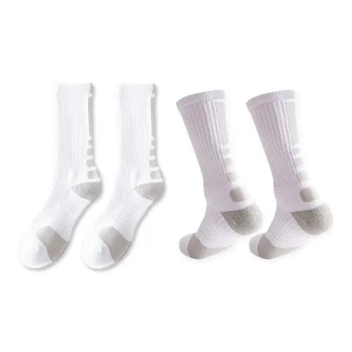 Mulong Family Mid Calf Socks Men's 2 Pack