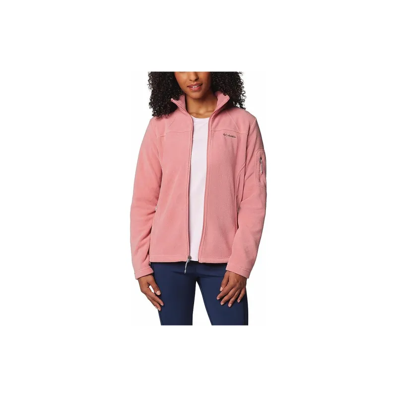 Columbia Trek Pink Fast Trek II Jackets & Coats Women's Pink-2