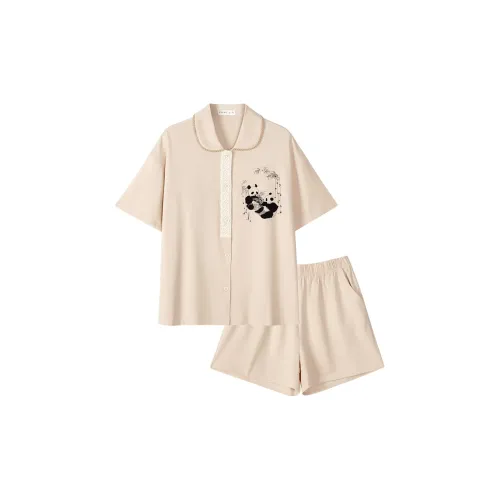 Same Language Pajama Set Women's Apricot