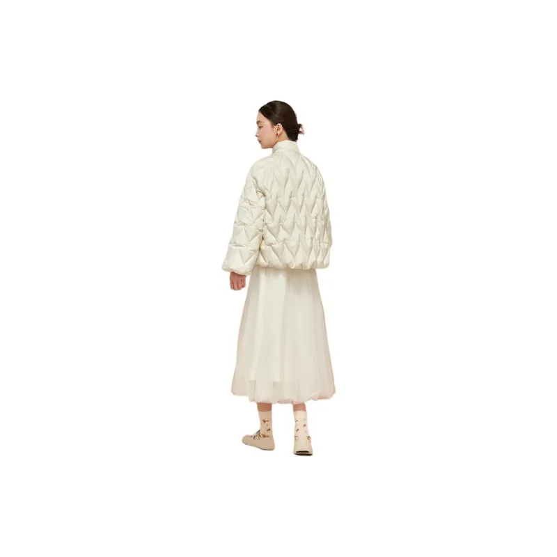 ZIHAN Down Jacket Women's Creamy White-1