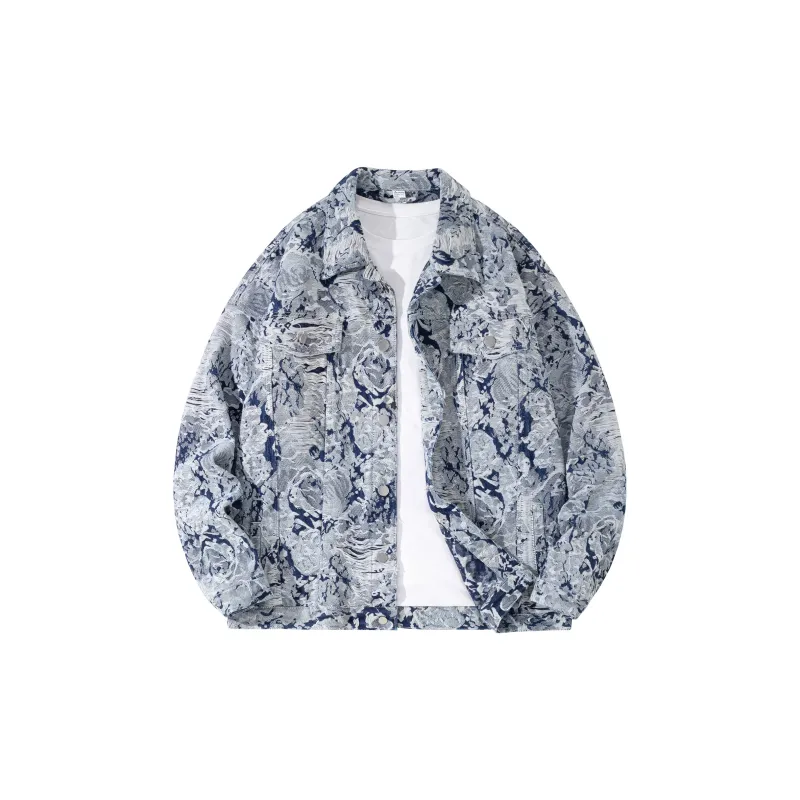 TESTUNG Denim Jackets Unisex-12