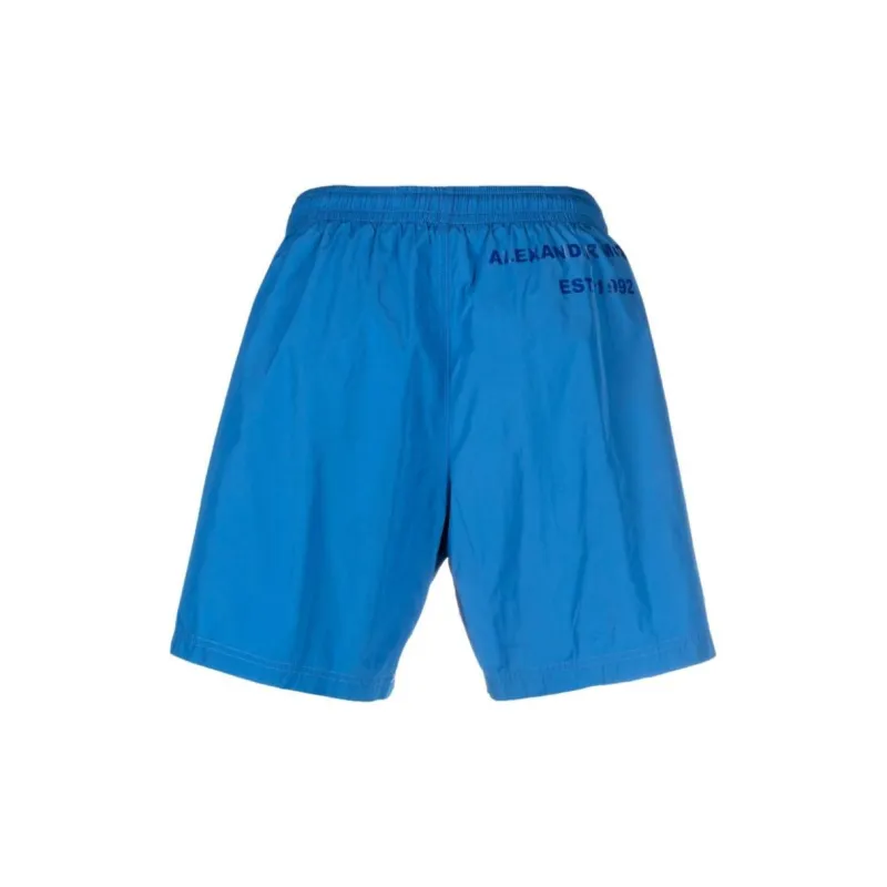 Alexander McQueen Graffiti Logo Swim Shorts-1