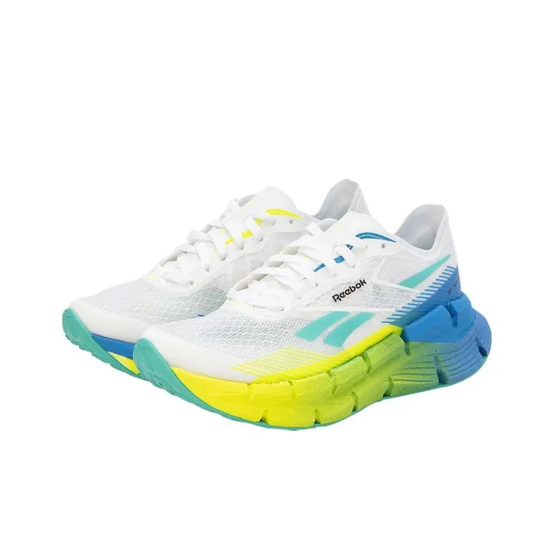 Reebok FloatZig X1 'White Digital Lime Blue'-2