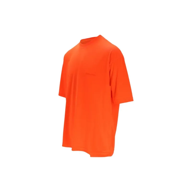 Balenciaga T Shirt Loose Fit Men's Orange-2