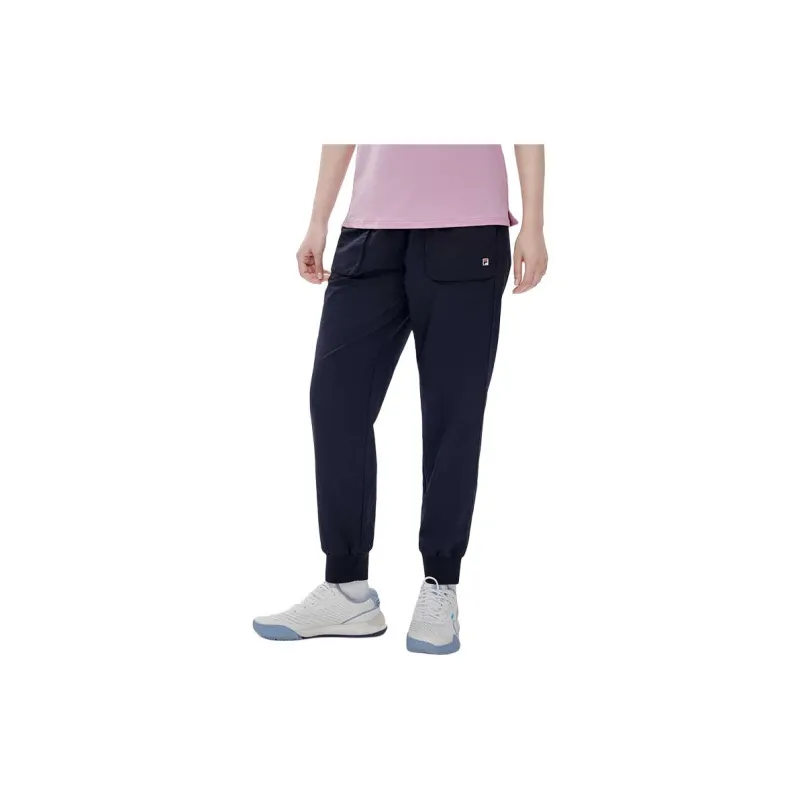 FILA Athletics Knitted Sweatpants Women's Royal Blue-2