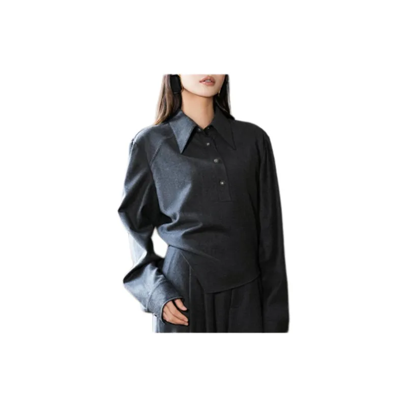BESIONIA FW24 Sweater Women's Dark Gray-5