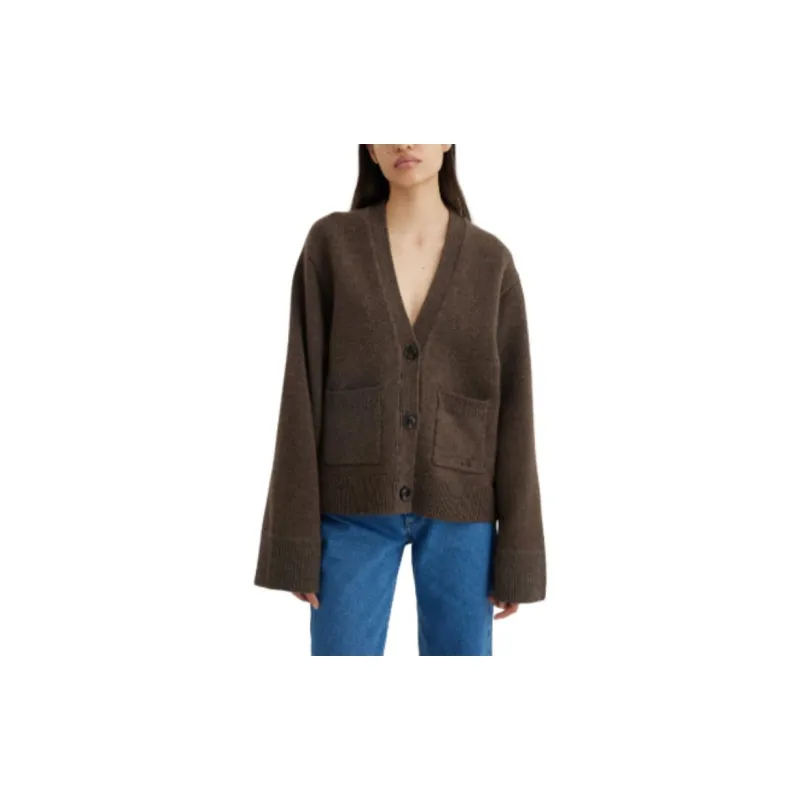 Axel Arigato Memory V neck Wool Cardigan-2