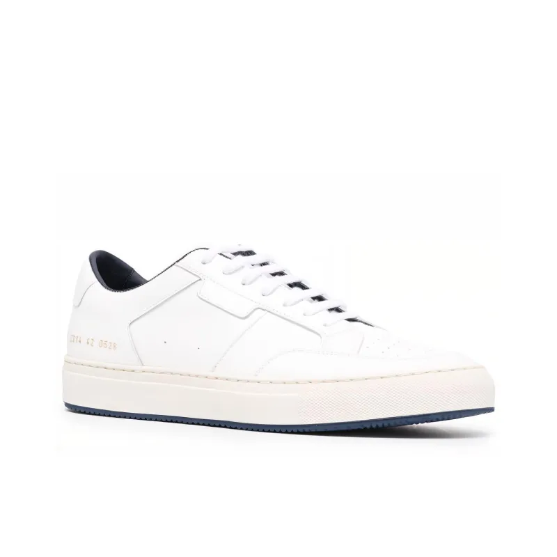 COMMON PROJECTS PELLE Low Top Stylish Skateboarding Shoes Men's White-2