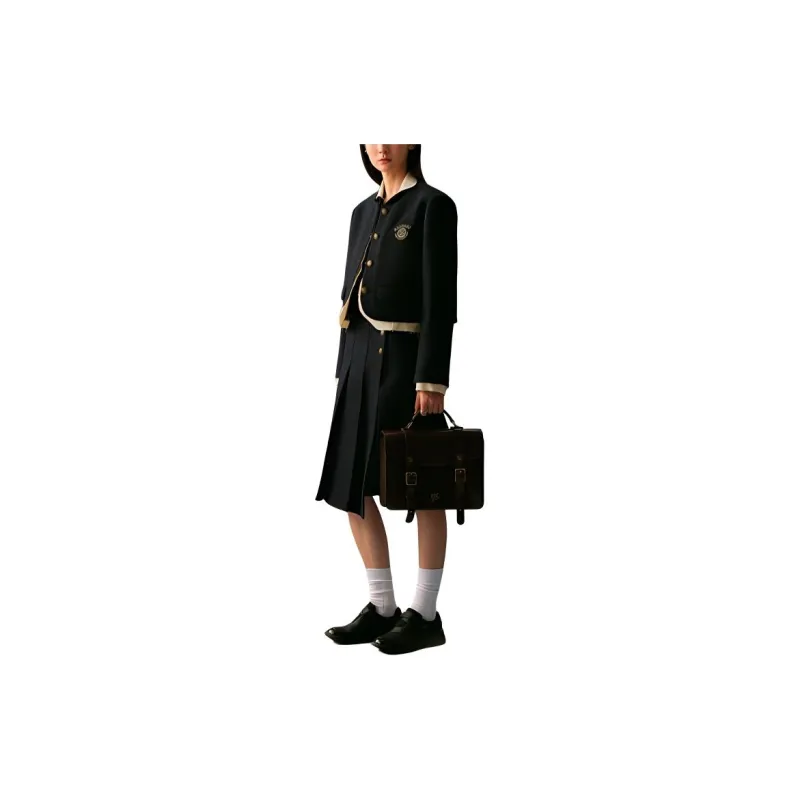 GOOD BAI FW24 Casual Long Skirt Women's Navy Blue-3