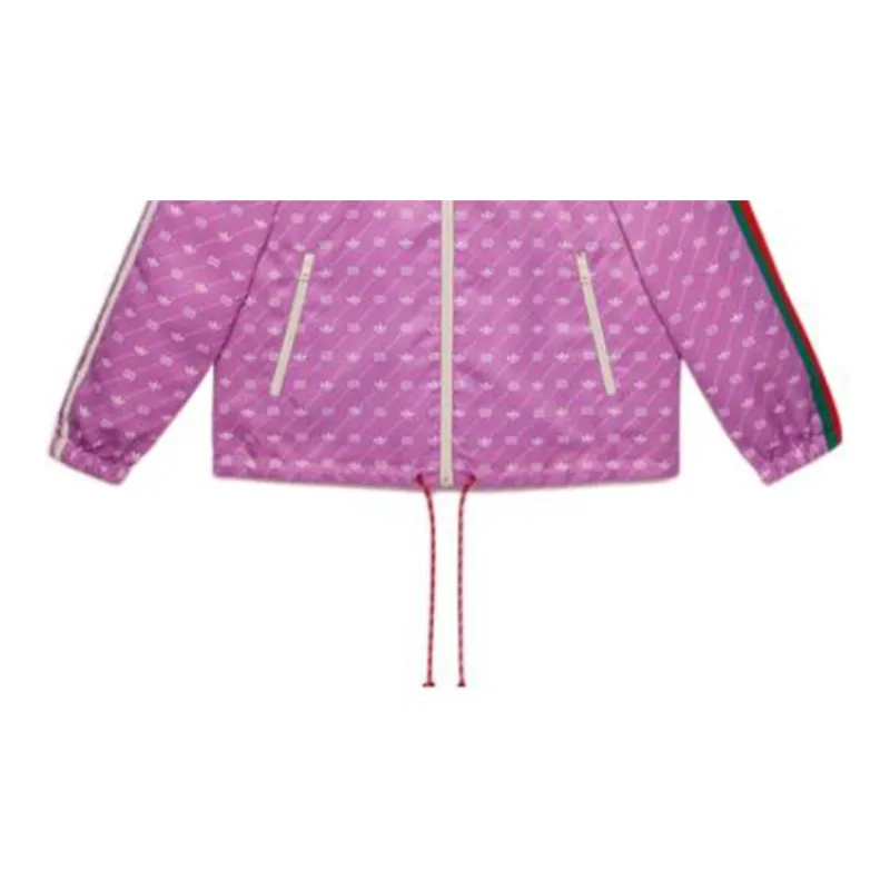 GUCCI X Adidas Reversible Jacket Yellow/Purple-6