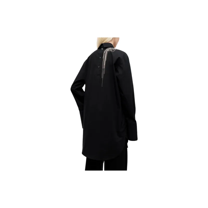 DRIES VAN NOTEN FW24 Shirt Women's Black-3