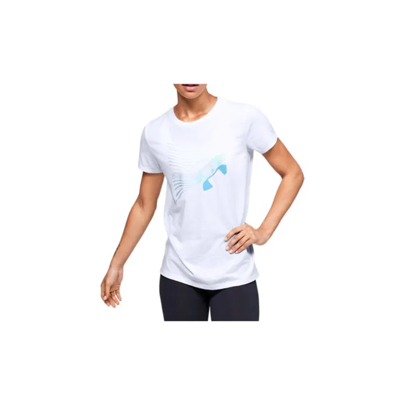 Under Armour T Shirt Women's White-2