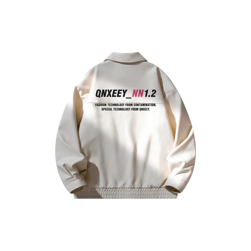 Qnxeey Leather Jackets Unisex-3