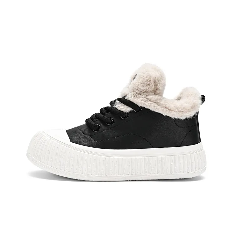 POLAR BEAR Warm Cushioning Low-Top Skateboard Shoes Women's-2