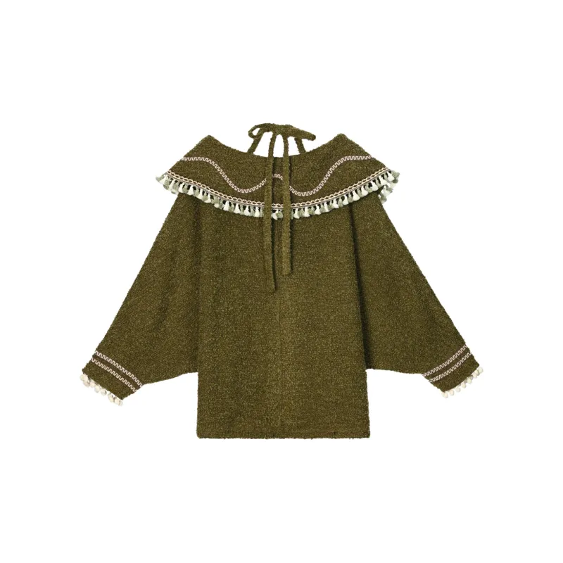 SNBL Sweaters Women's Green Sweater-1