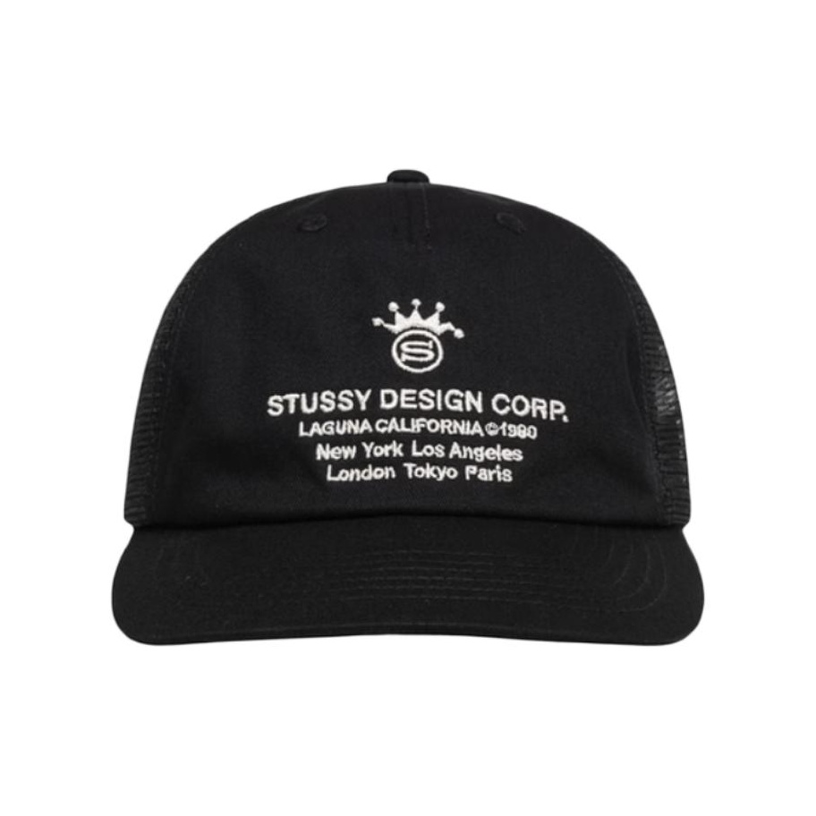 Stussy Low Profile Design Corp Trucker Snapback - POIZON