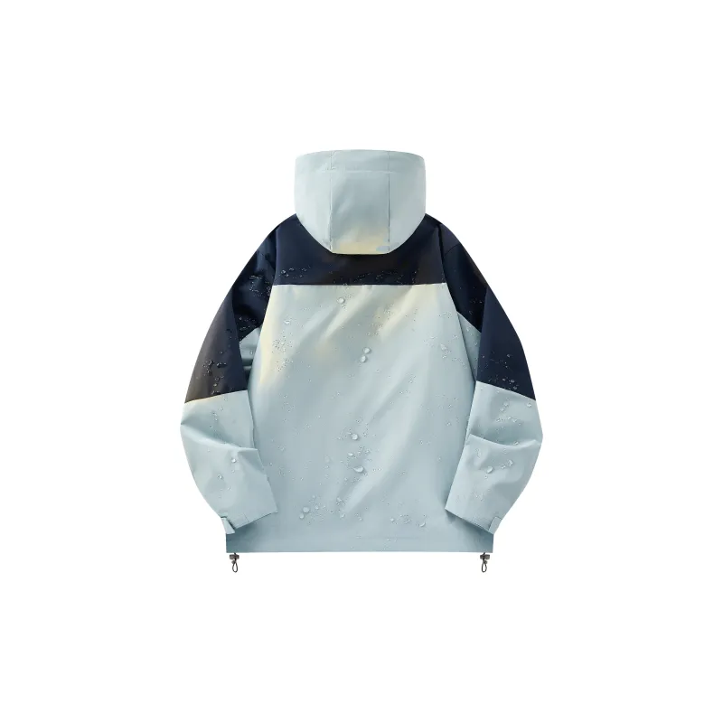 PAUL COSTELLOE Outdoor Hiking Hiking Windproof Warm Waterproof And Breathable Windbreaker Jacket Unisex-4