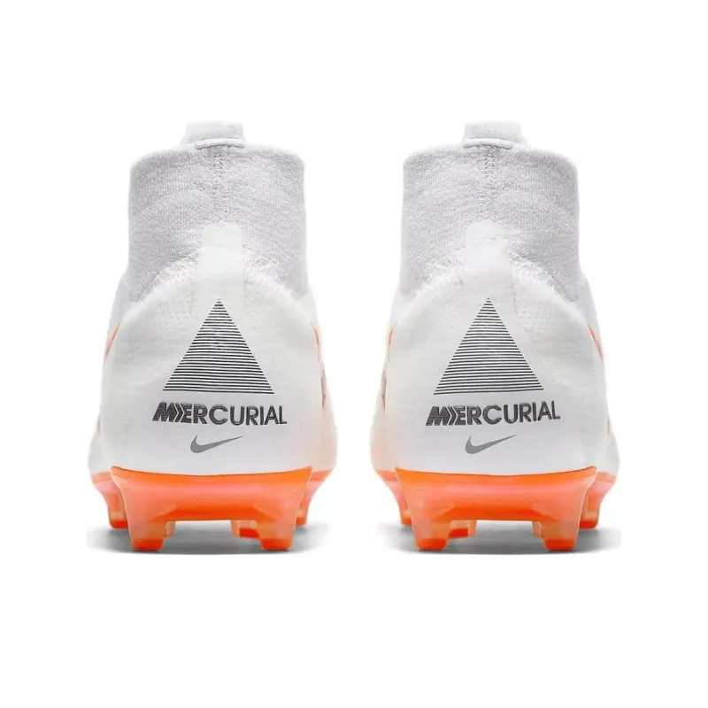 Nike Mercurial Superfly 6 Elite Ag 'White Orange'-3