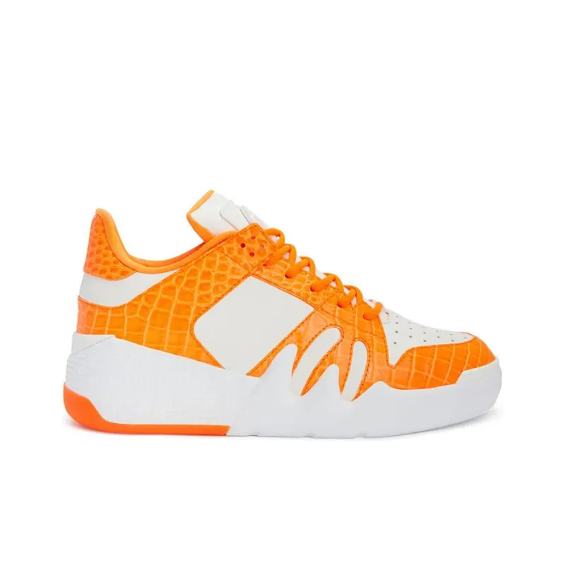 Giuseppe Zanotti Talon Crocodile effect Sneakers-1