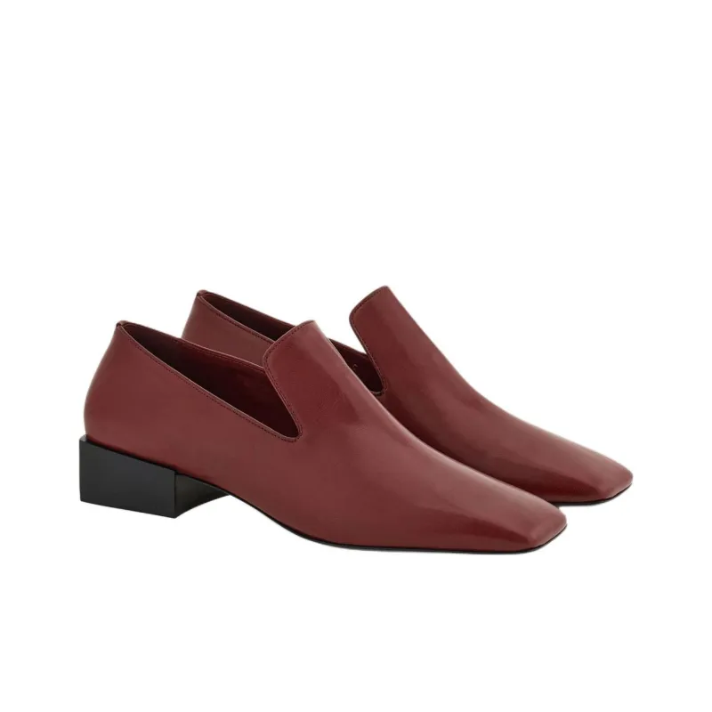 Ferragamo Square Toe Loafers Women's-2